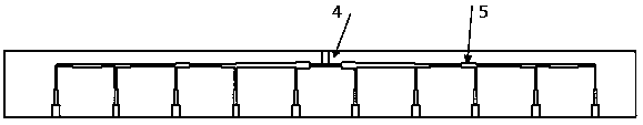 Vehicle millimeter wave broadband substrate integrated waveguide slot antenna