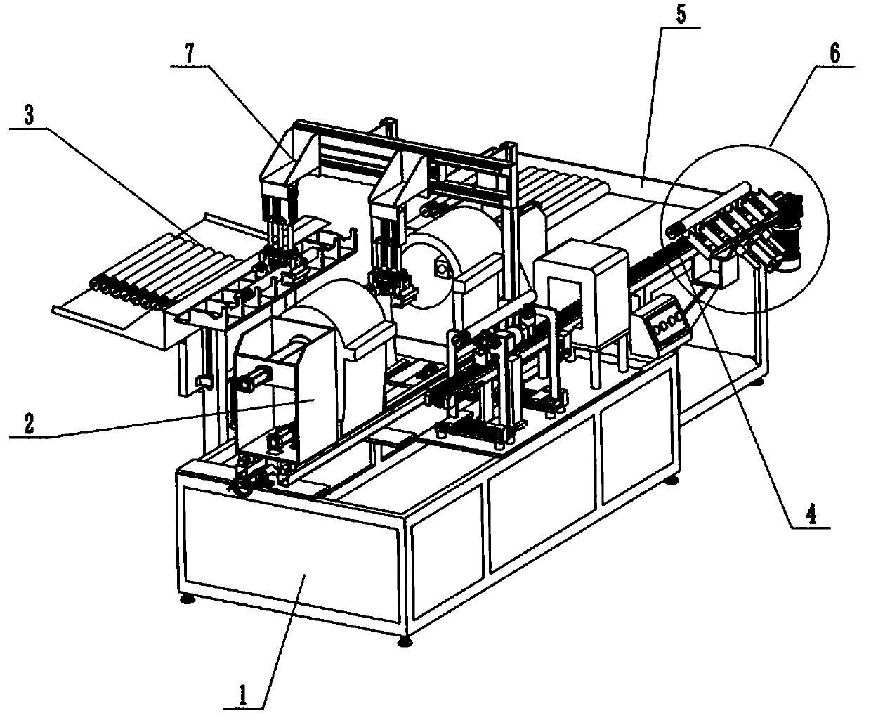 Anti-radiation automatic flaw-inspecting machine