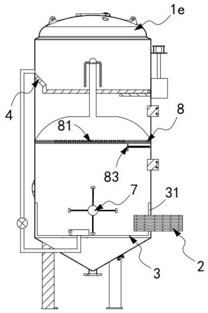 Heat exchange system capable of realizing waste gas recovery