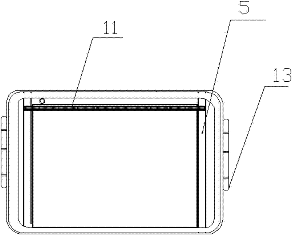 Notebook computer convenient for cleaning screen