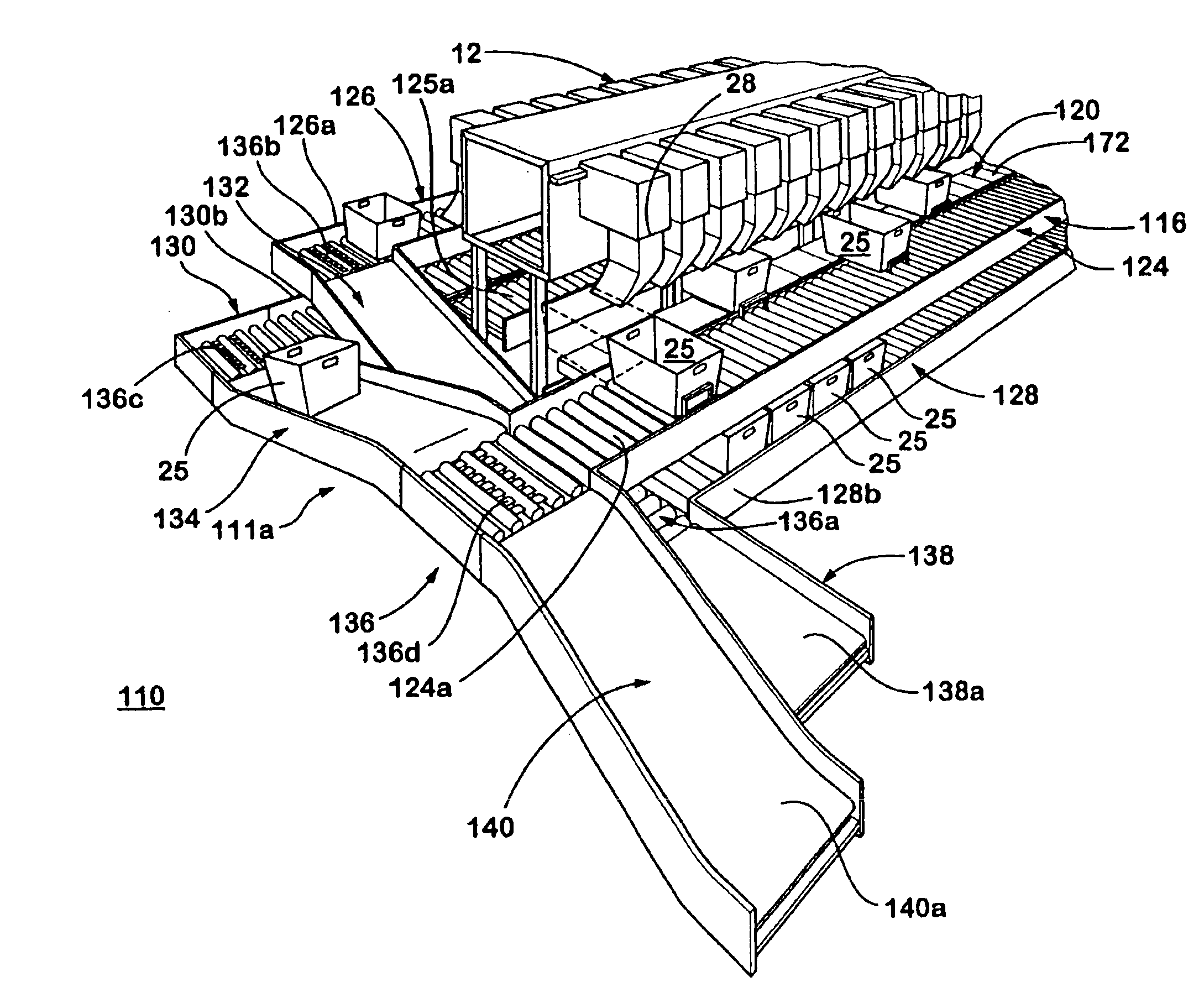 Delivery point sequencing mail sorting system with flat mail capability