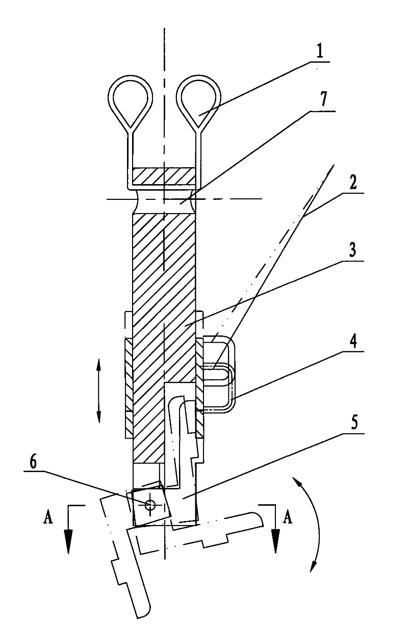 Detacher for underwater robot