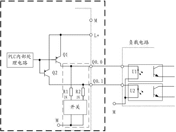 PLC (programmable logic controller) with level signal output mode configuration function