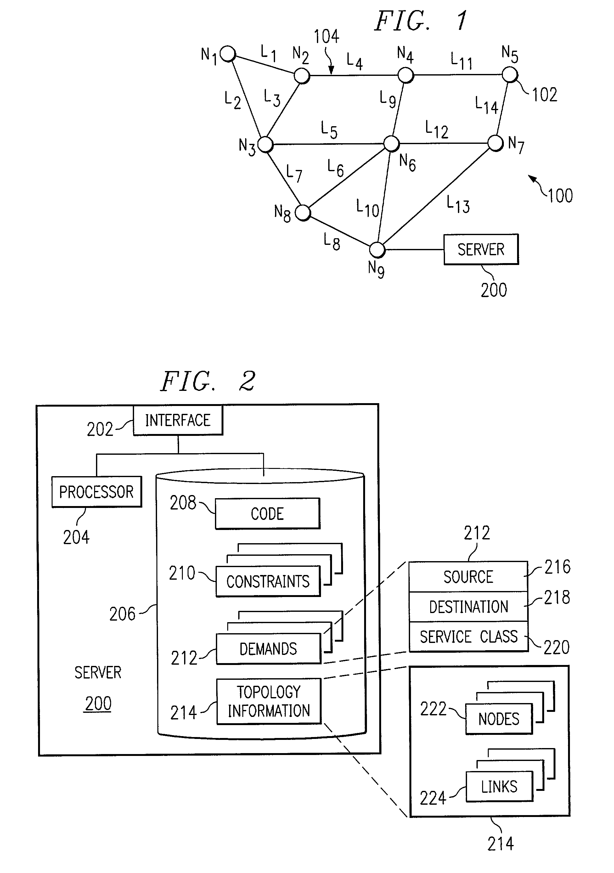 Optimizing path selection for multiple service classes in a network