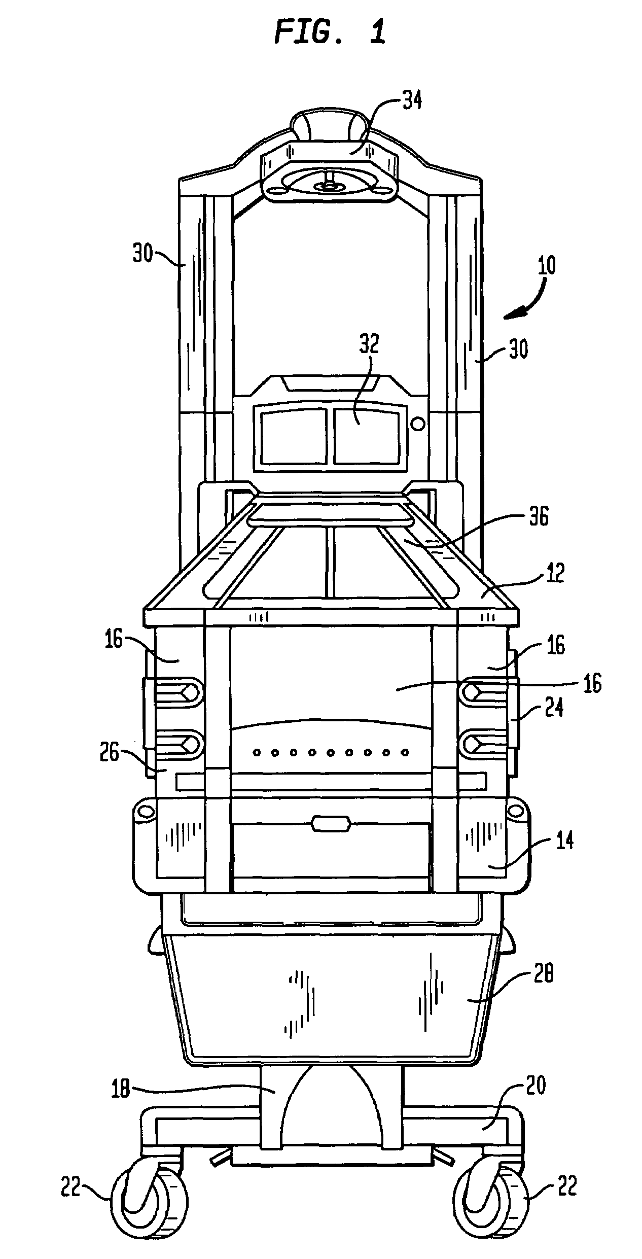 Infant care apparatus with fixed overhead heater