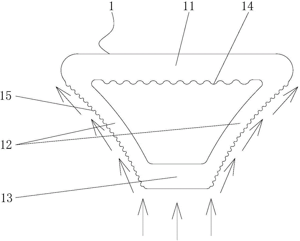 Aluminum alloy evaporating pipe for freezing device