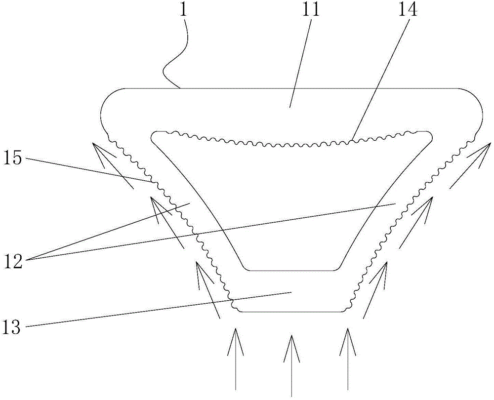 Aluminum alloy evaporating pipe for freezing device