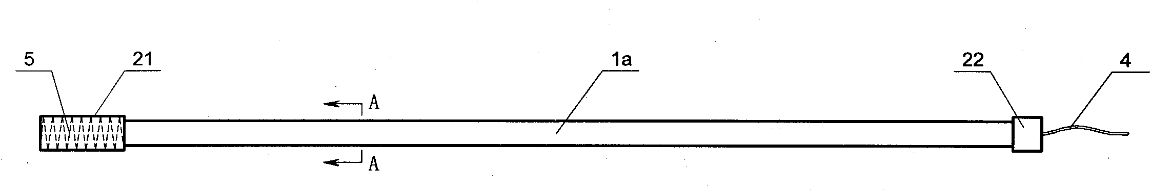 Magazine clip type hole packer