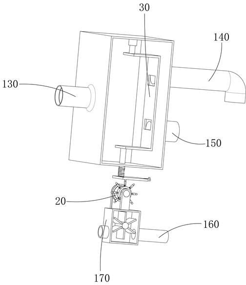 Cross-flow ceramic membrane filter in field of petrochemical engineering