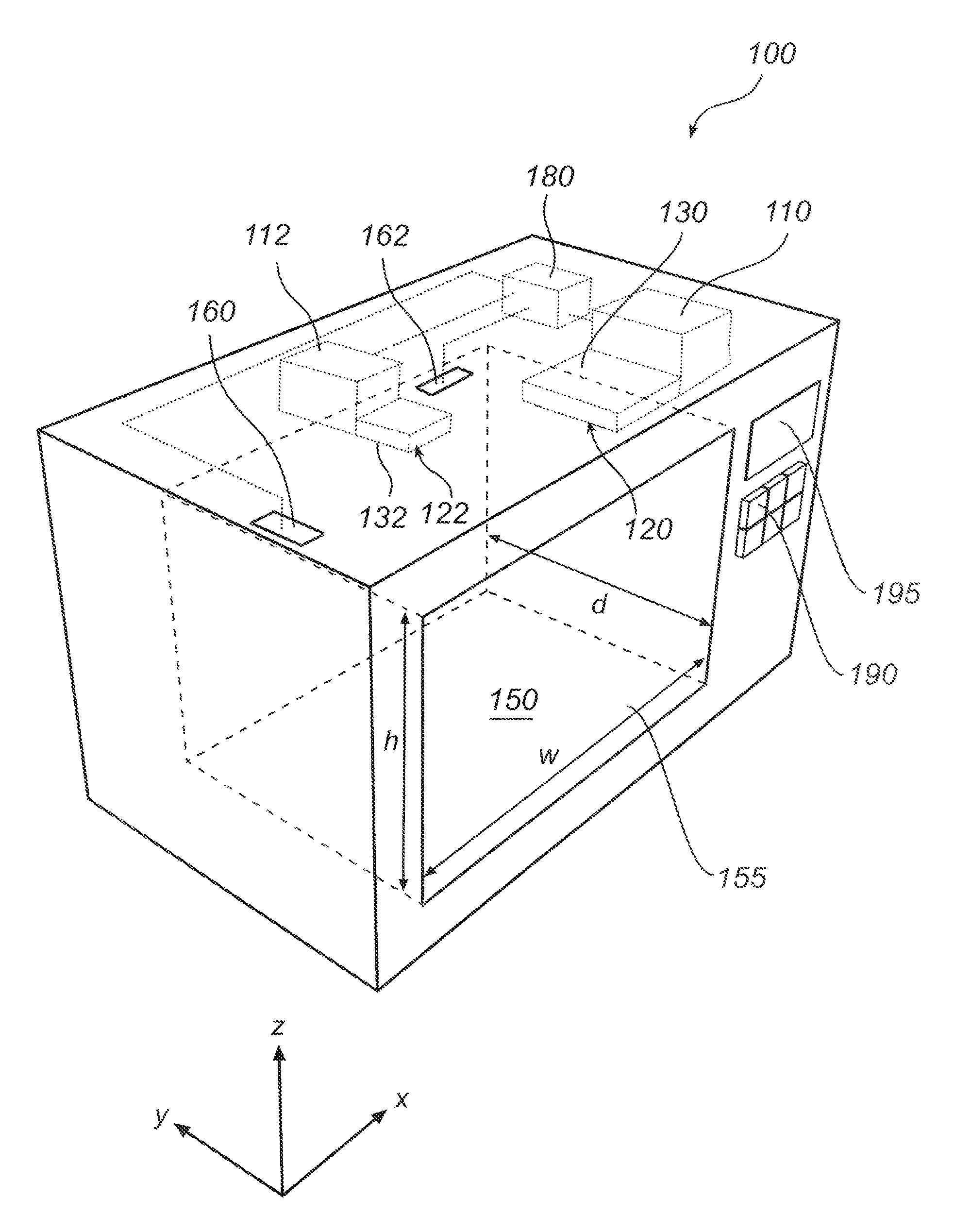 Microwave oven with a regulation system using field sensors