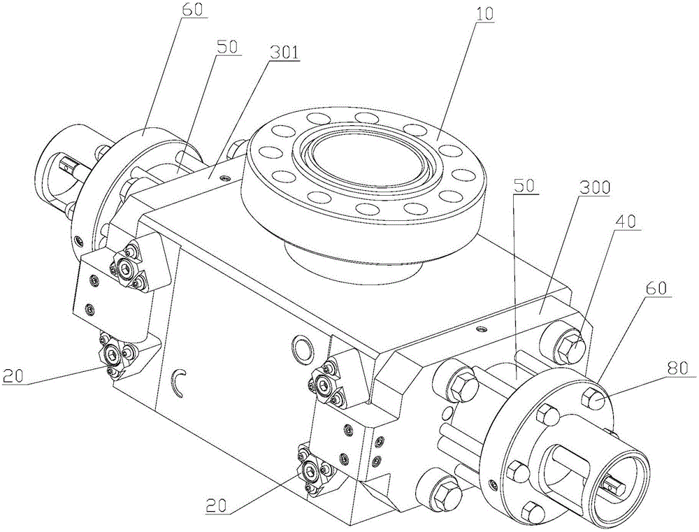 Blowout preventer side doors and blowout preventer with left and right interchangeable side doors