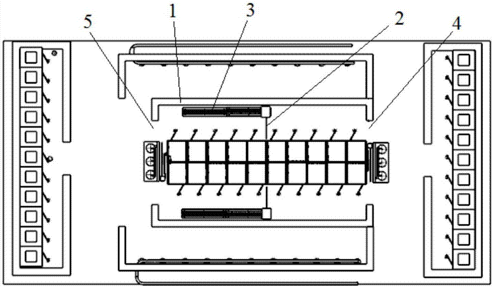 Device for adjusting toilet area of public toilet