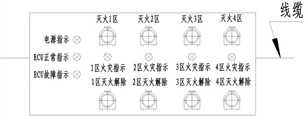 Building prefabricated intelligent fire fighting system and extinguishing method