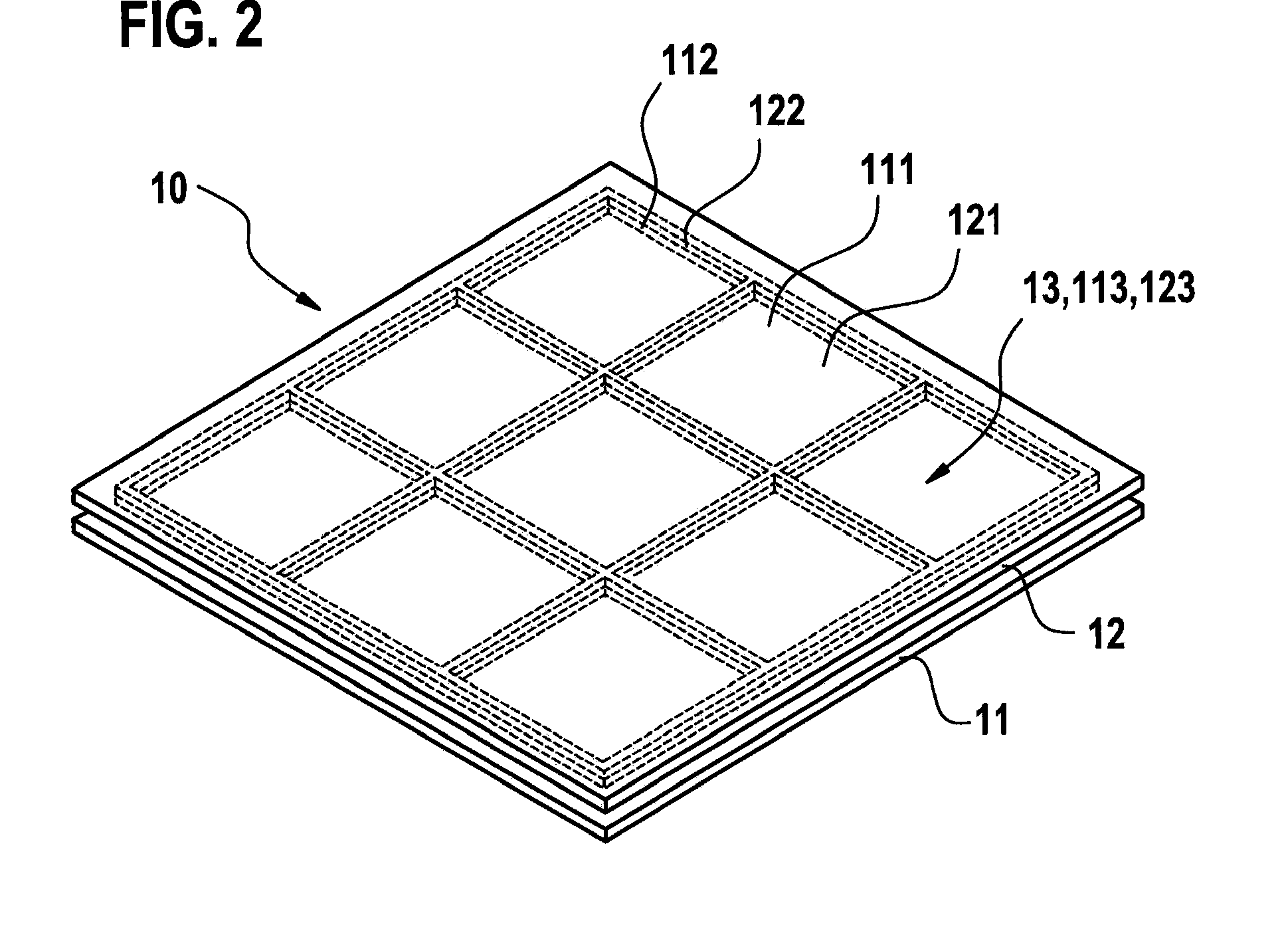 Three-dimensionally structured lithium anode