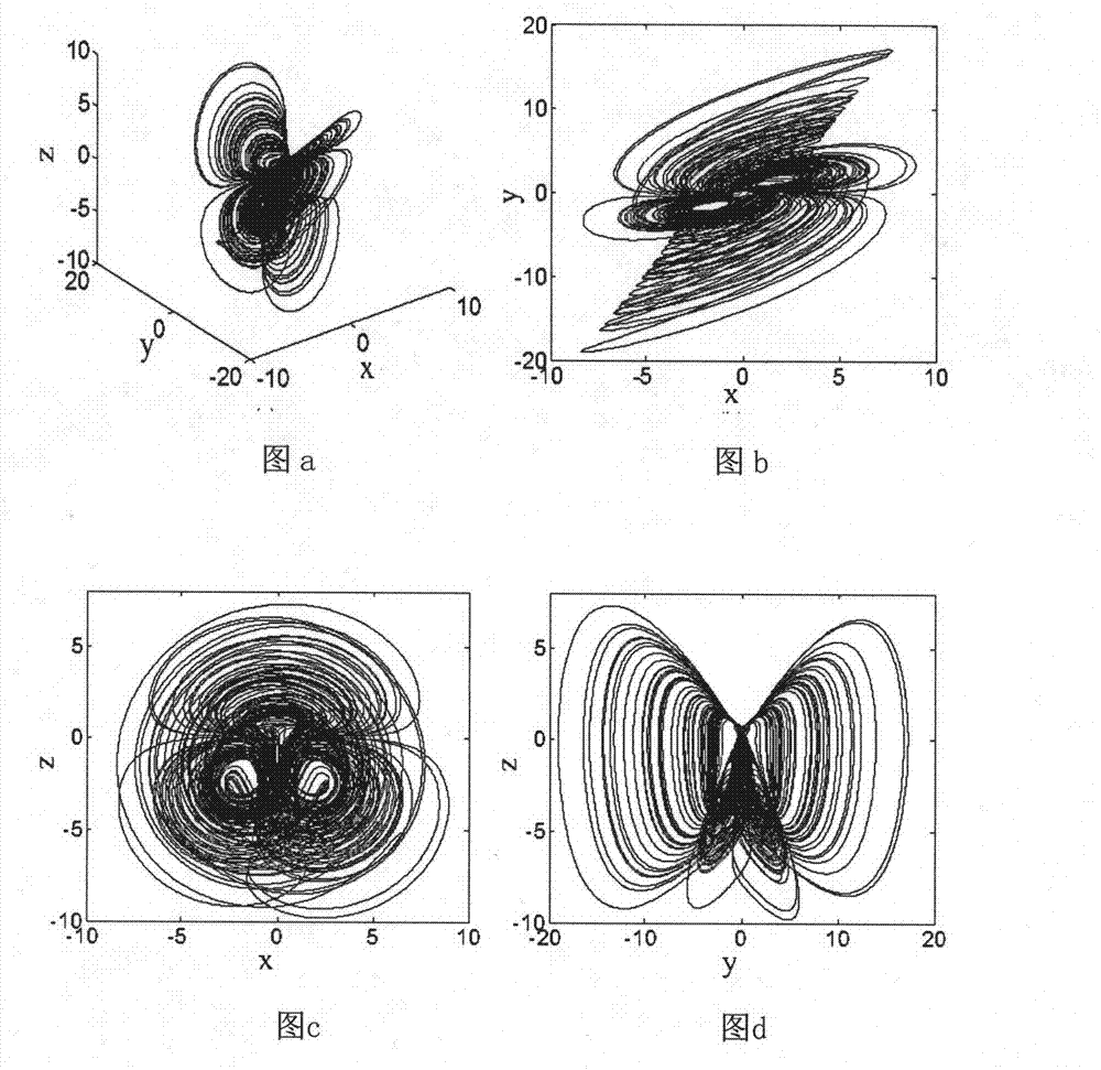 Four-wing chaotic signal source circuit and signal amplitude control method thereof