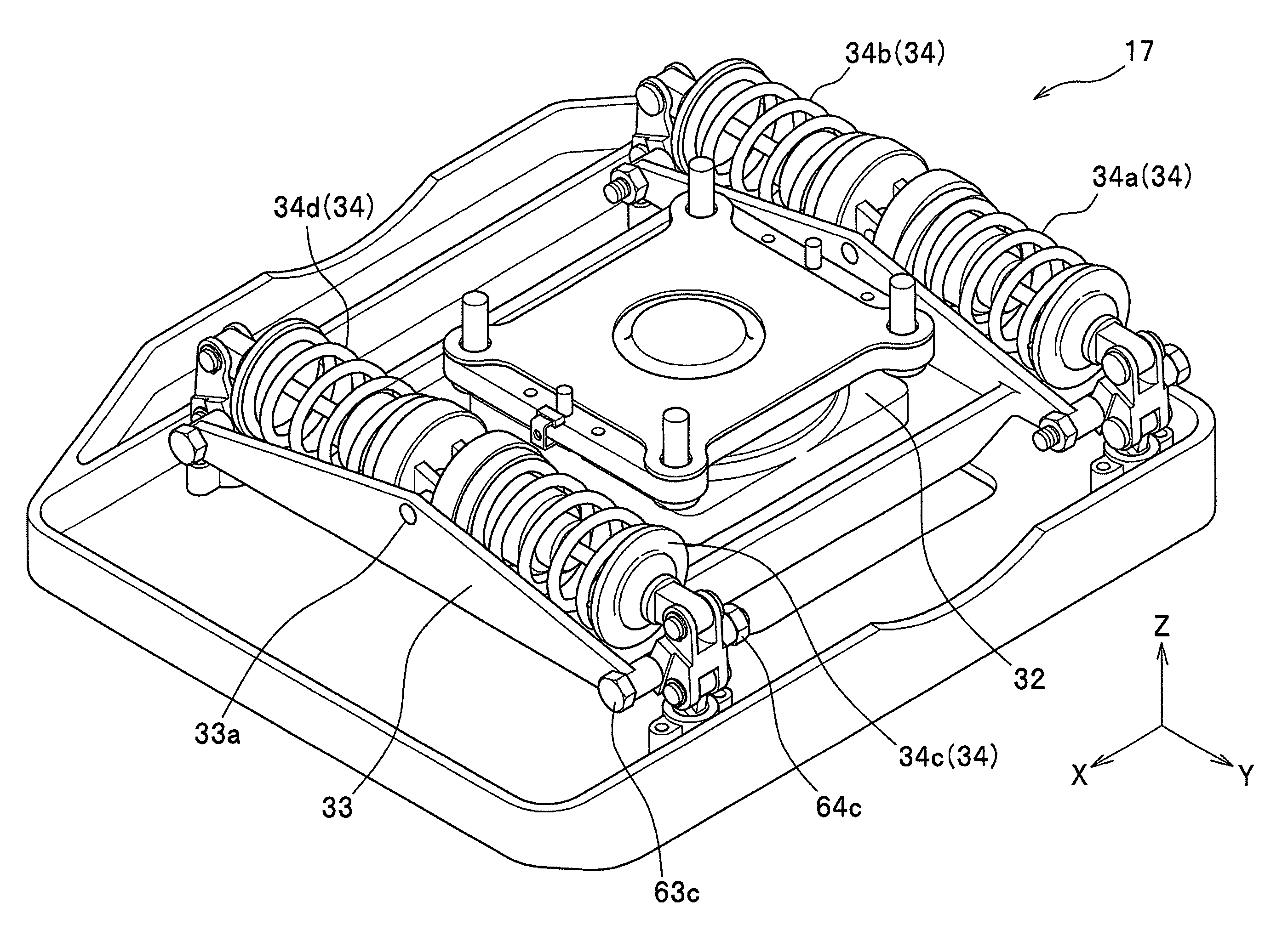 Leg type mobile robot