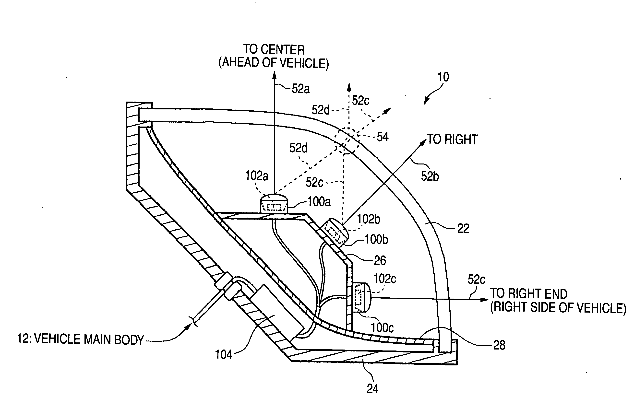 Vehicle head lamp