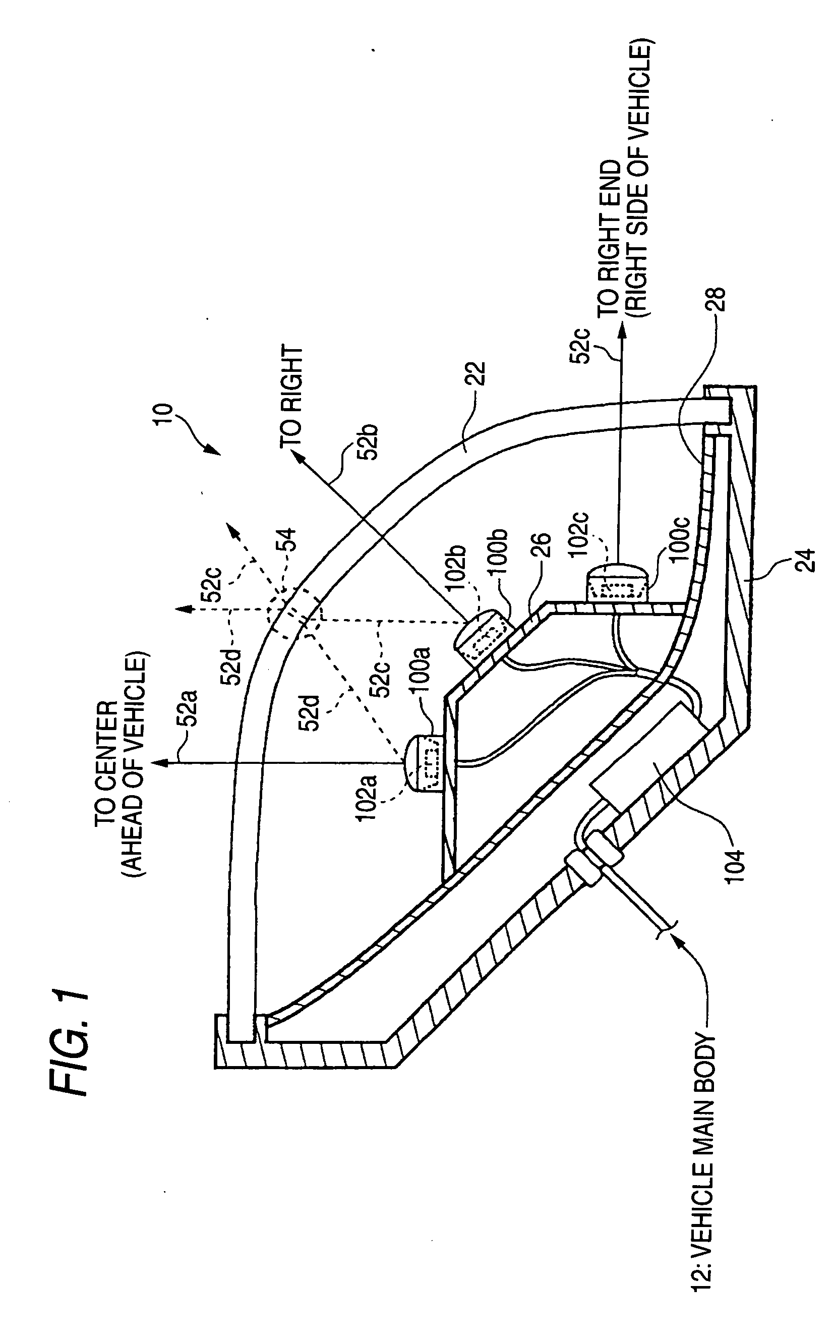 Vehicle head lamp