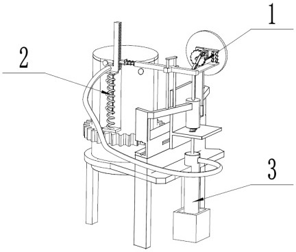 Automatic wool dry cleaning and bleaching device