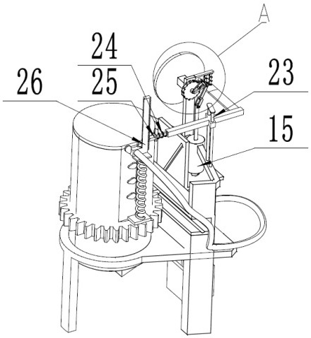 Automatic wool dry cleaning and bleaching device