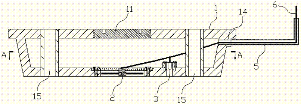 Automatic exhaust sewer well cover