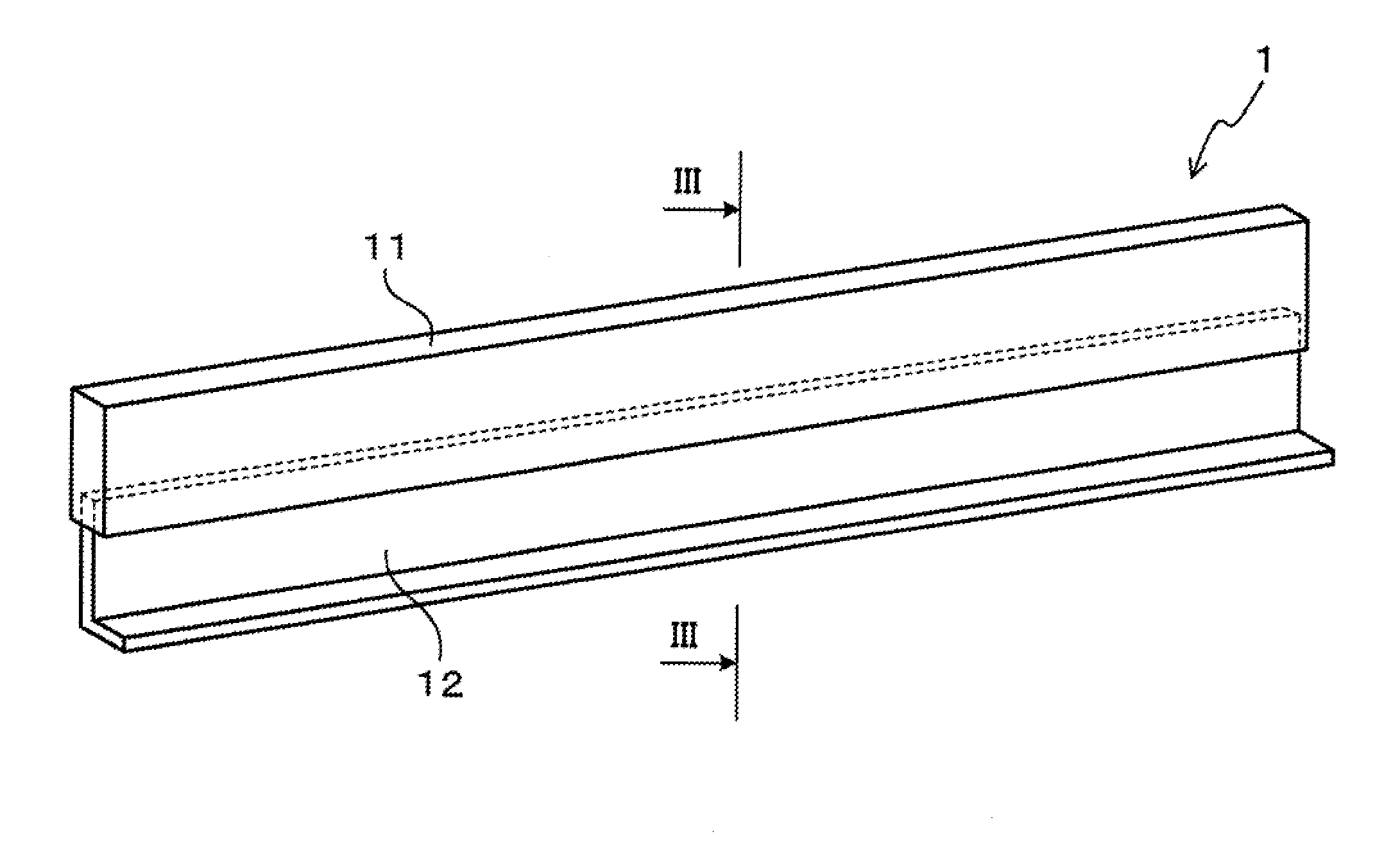 Method for producing blade member