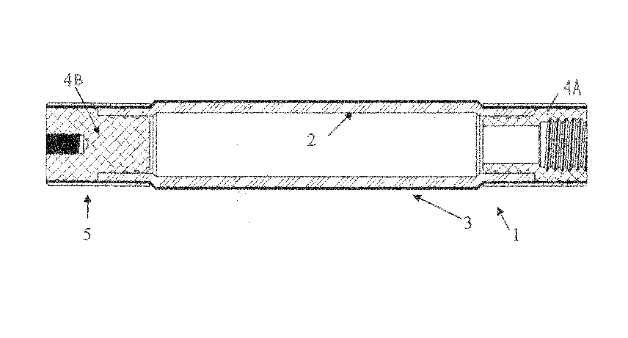 Fluidic artificial muscle actuator and swaging process therefor