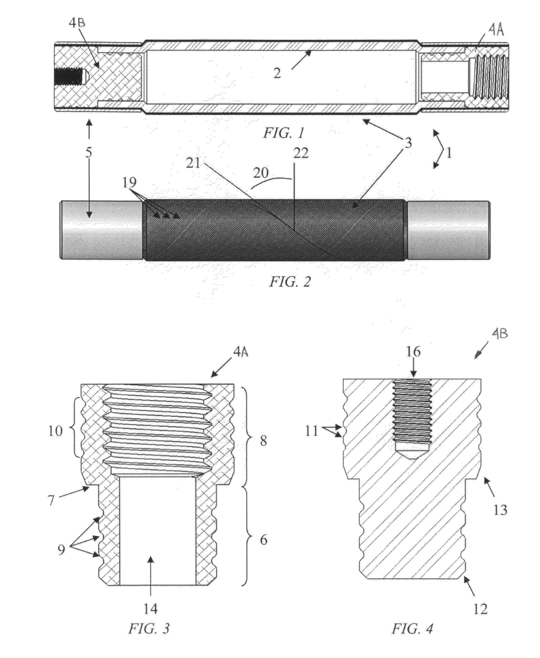 Fluidic artificial muscle actuator and swaging process therefor