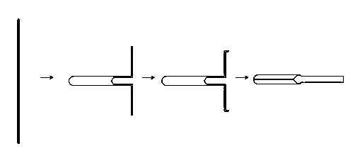 Radio frequency coaxial cable connector and processing and assembling process thereof