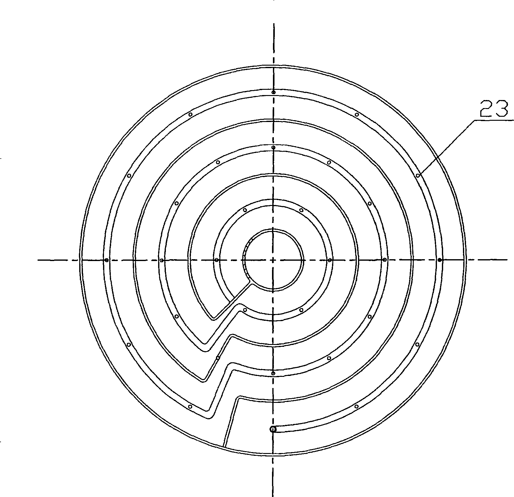 High-conversion ratio method and equipment for producing chlorine dioxide