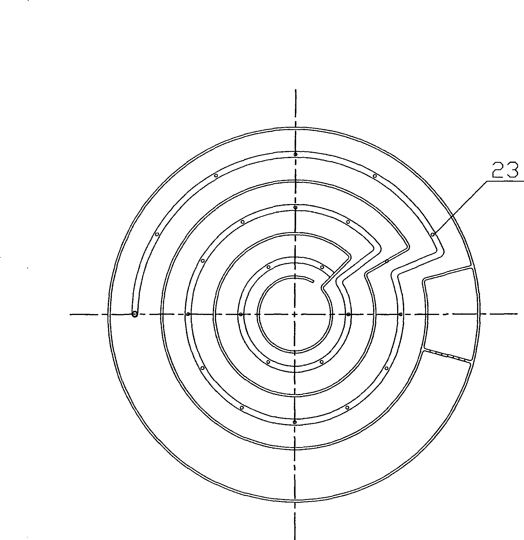 High-conversion ratio method and equipment for producing chlorine dioxide