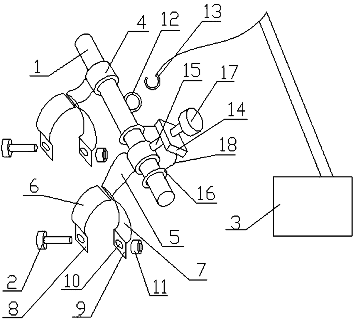 Hoisting structure special for woods