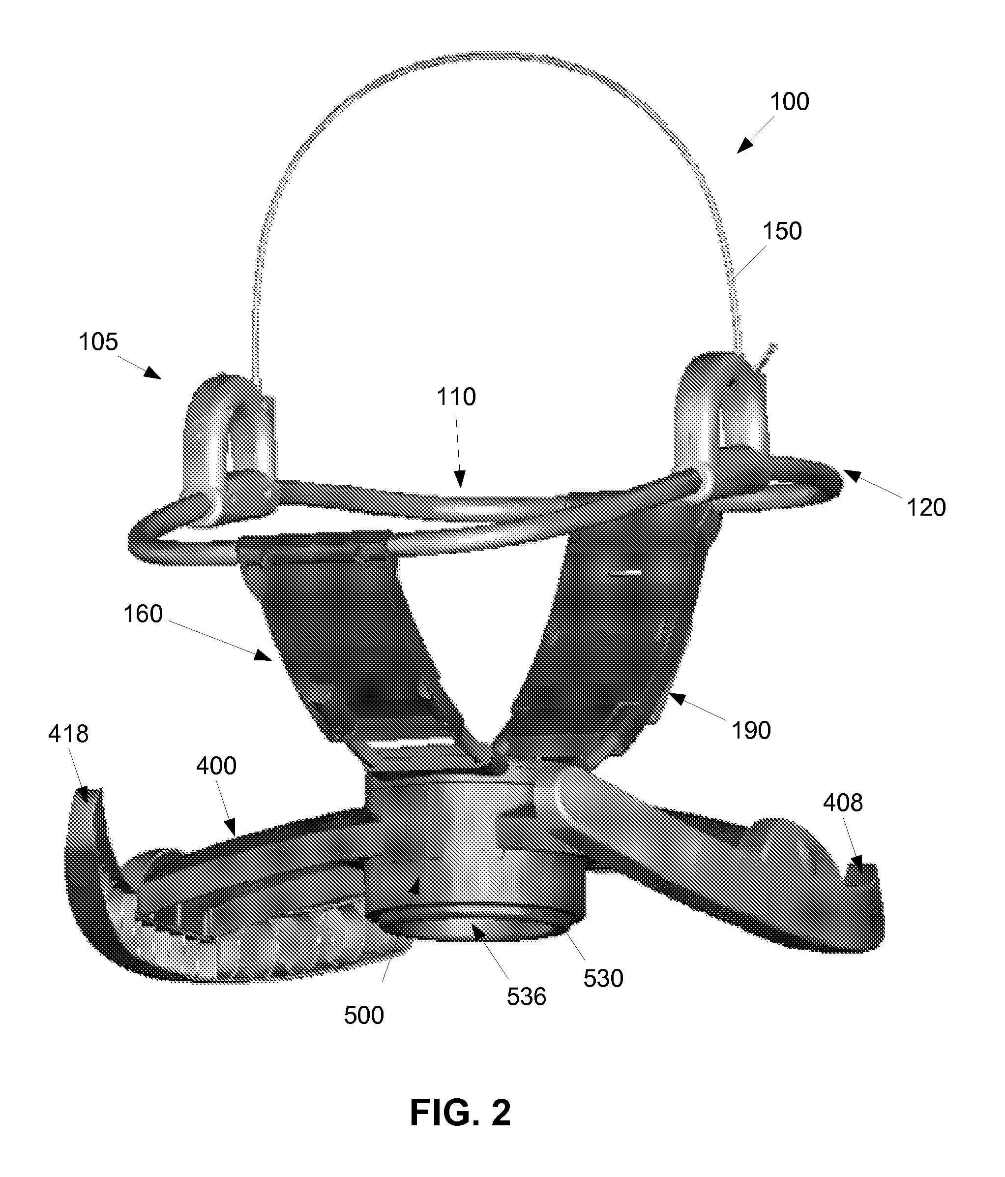 Repositionable Infant Support Structures