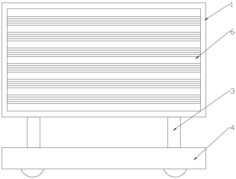 A musical score writing demonstration board for music teaching and its use method