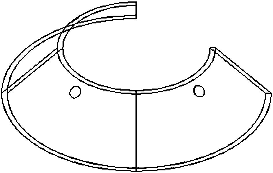 Tunnel engineering monitoring measurement point protecting device and mounting method