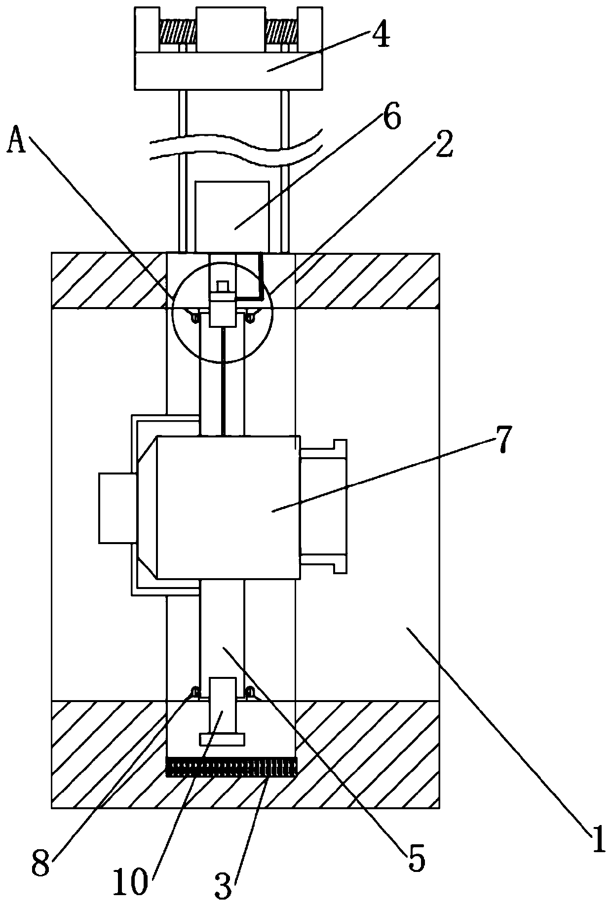 Smart city stagnant water draining managing device