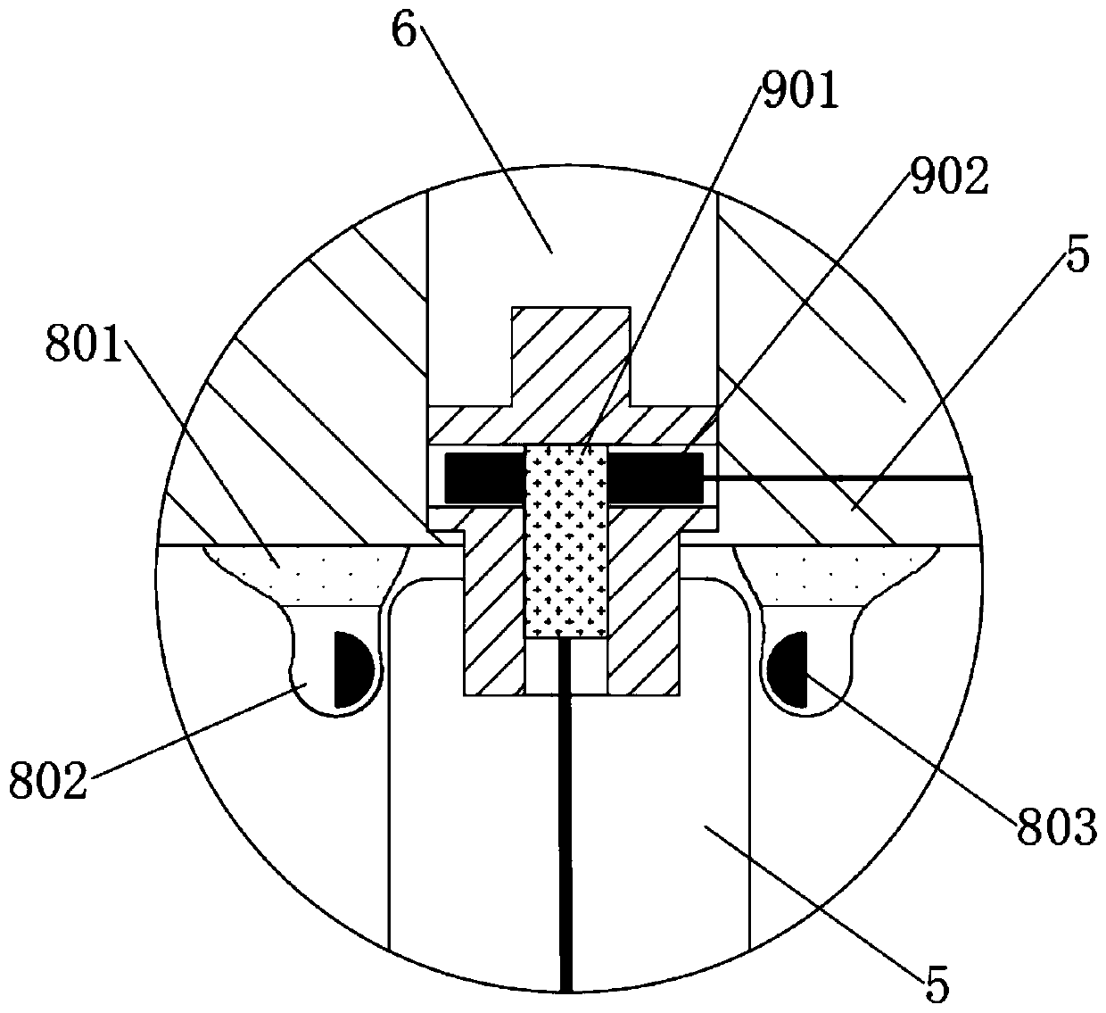 Smart city stagnant water draining managing device