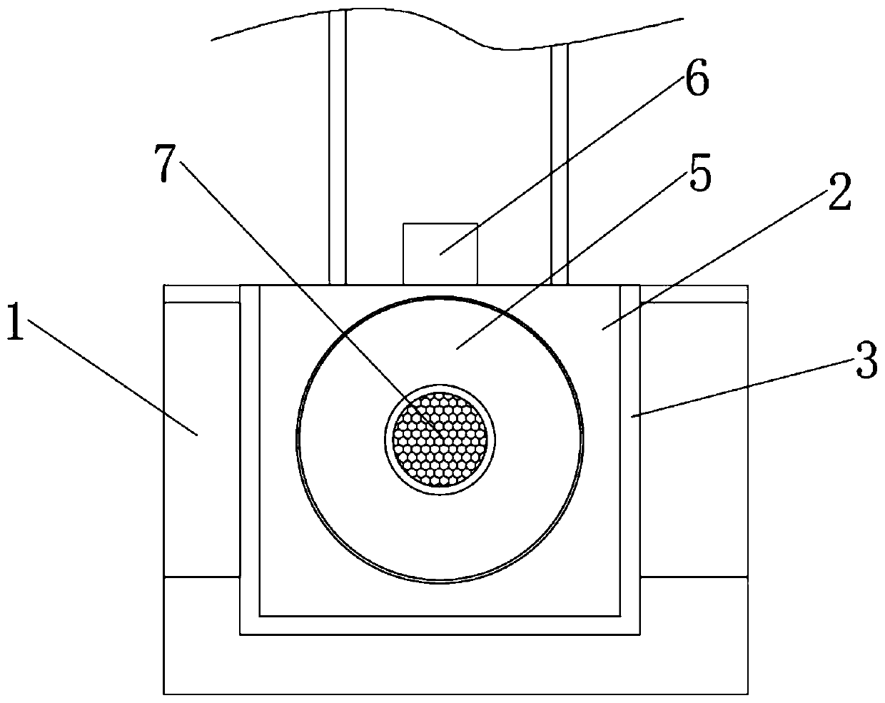 Smart city stagnant water draining managing device