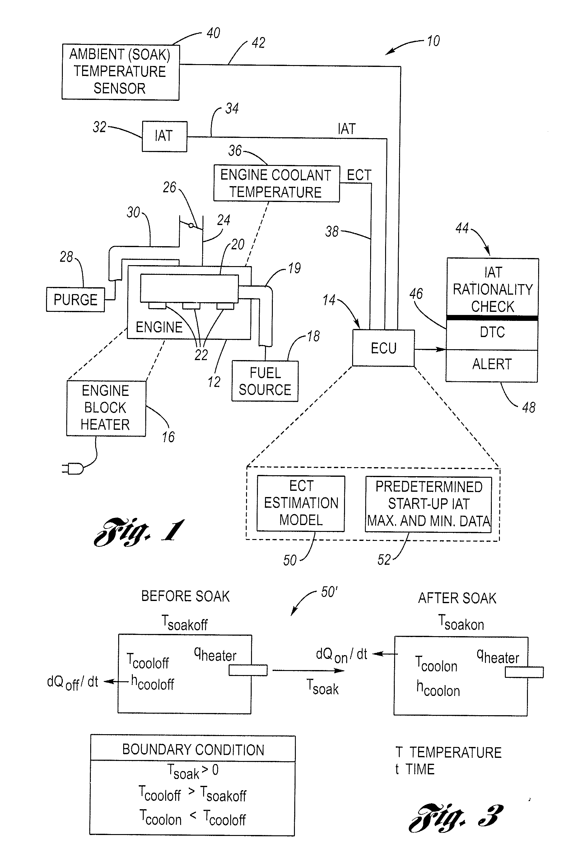 Intake air temperature (IAT) rationality diagnostic with an engine block heater