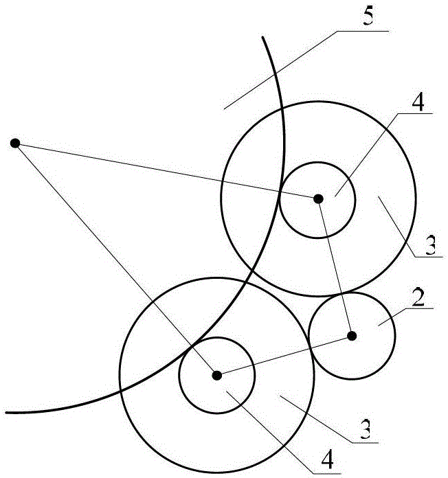 An automatic load sharing device for a power split gear system