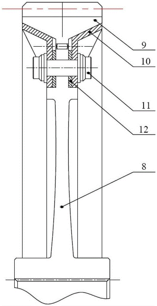 An automatic load sharing device for a power split gear system