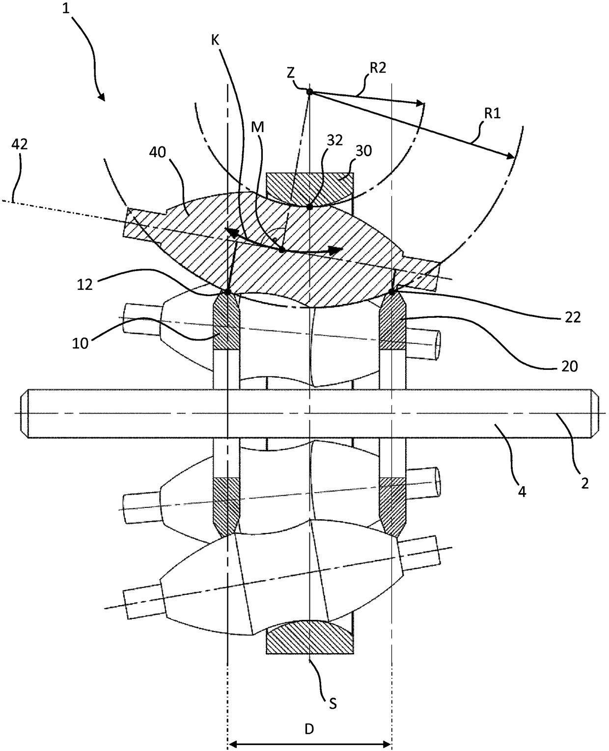 Continuously variable planetary gear mechanism