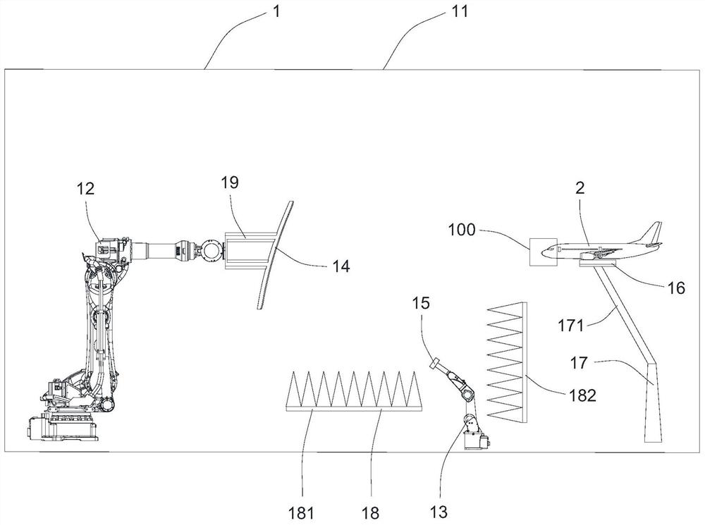 Compact range antenna test system