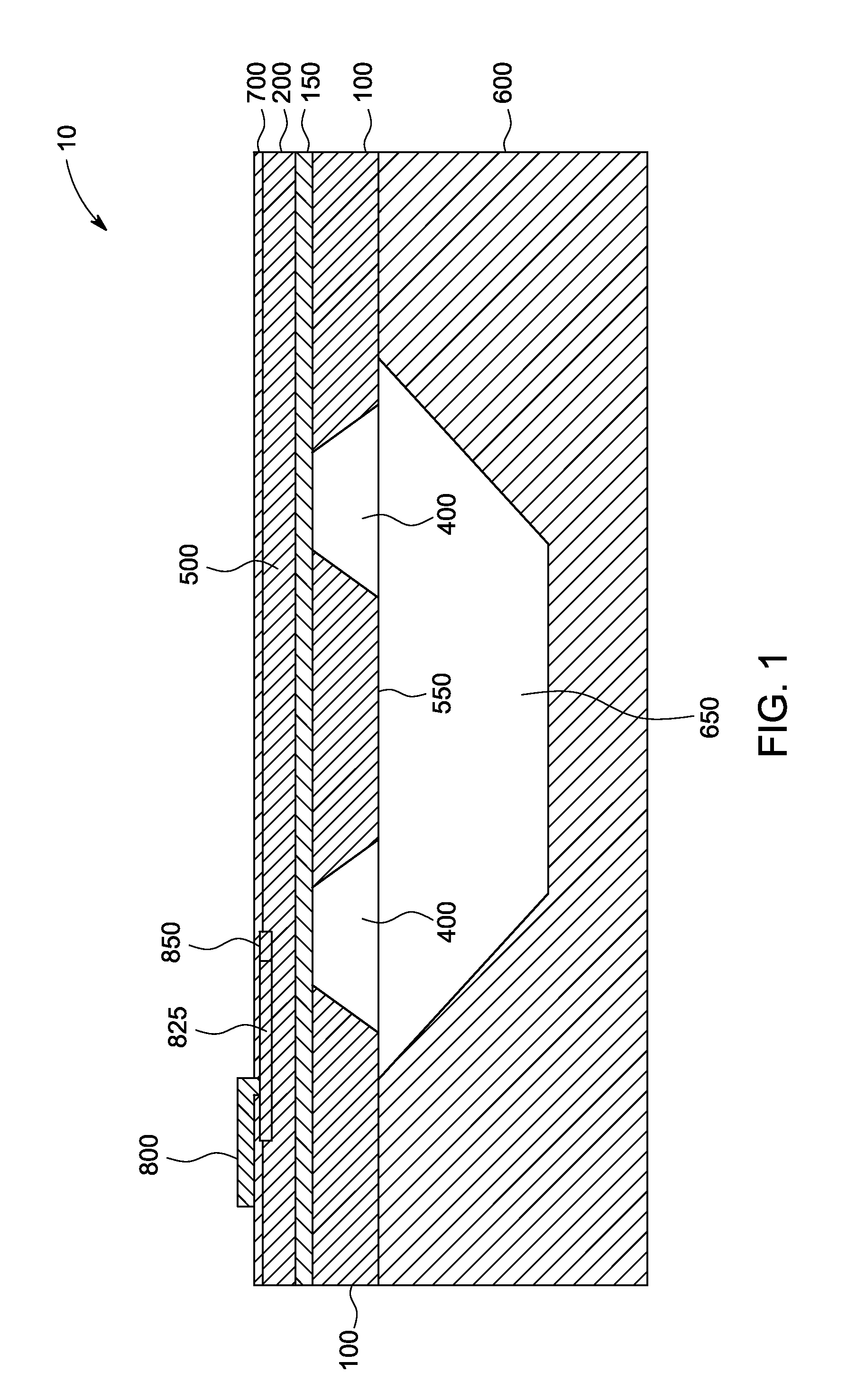 Device for measuring environmental forces and method of fabricating the same