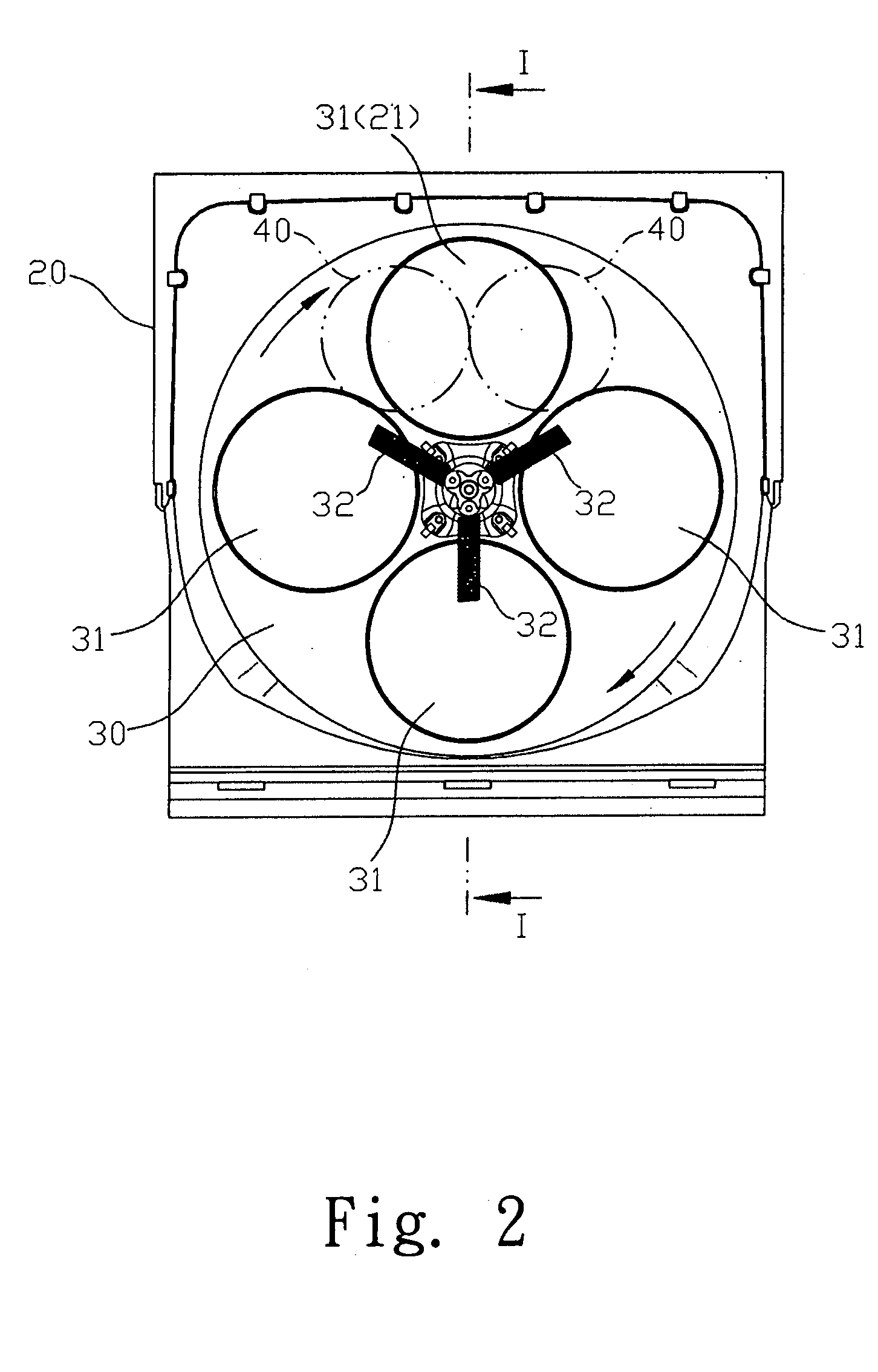 Merchandise output device of a vending machine