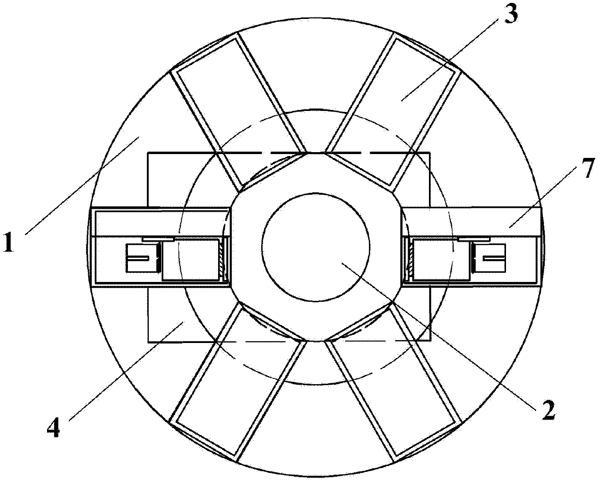 Integral book treating device capable of automatically returning, sorting and sterilizing books