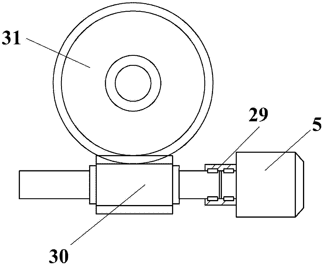 Integral book treating device capable of automatically returning, sorting and sterilizing books