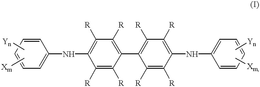 Testing element for the colorimetric determination of oxidizable components in gas mixtures