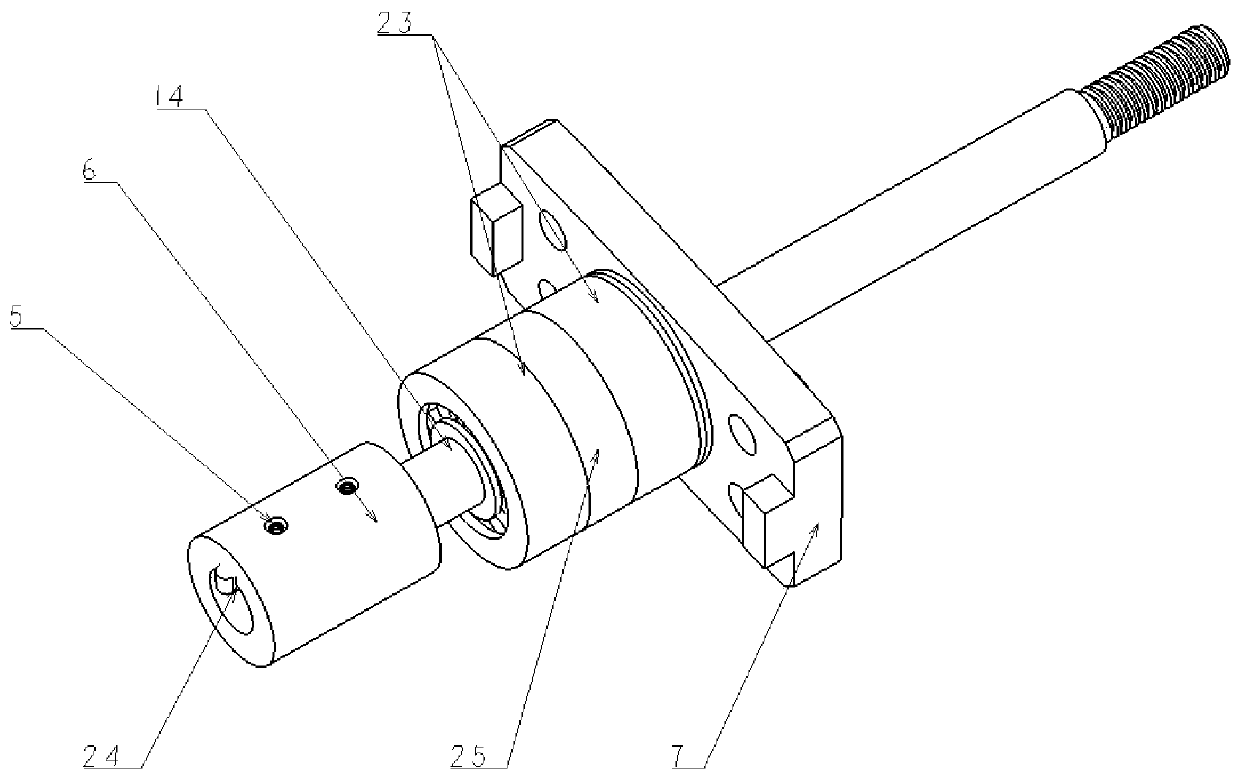 Helicopter rotor blade variable anhedral blade tip driving mechanism based on centrifugal mass block