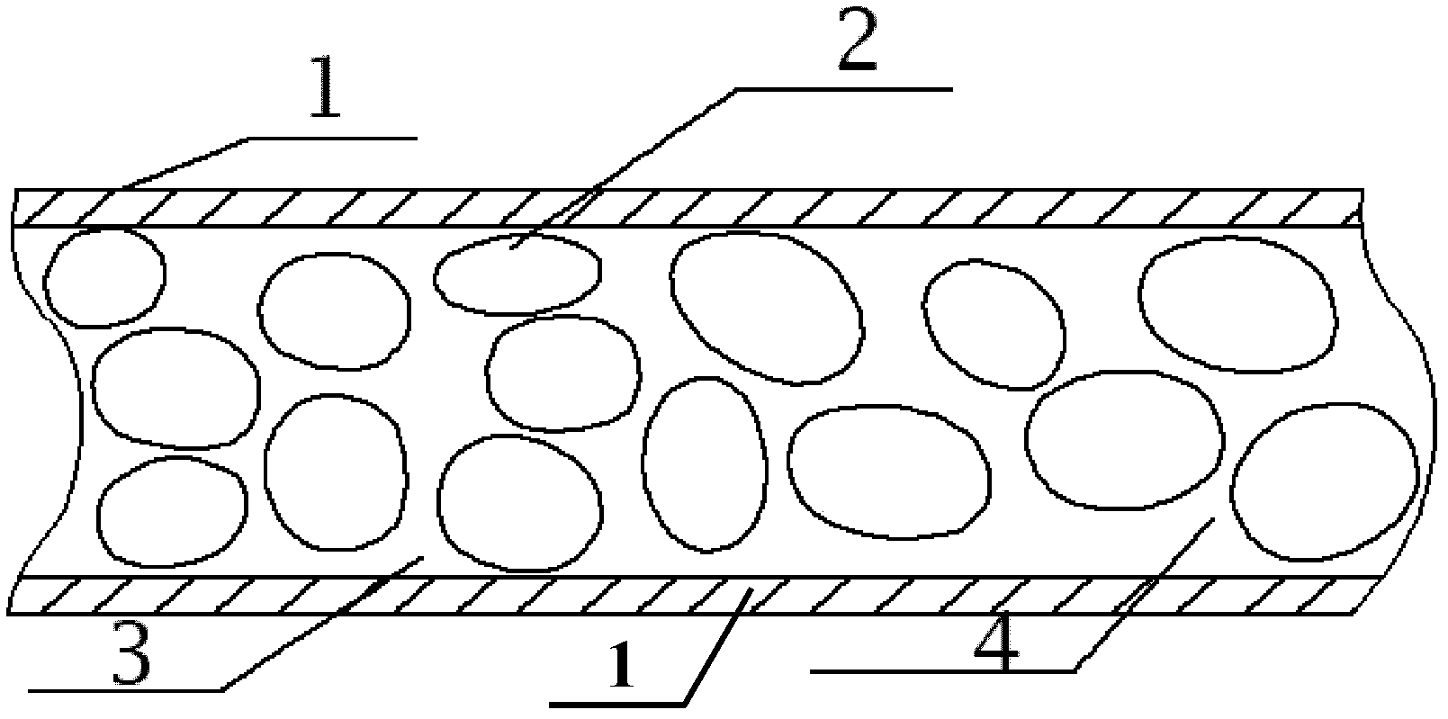 Light energy-saving and heat-insulating composite wallboard and preparation method thereof